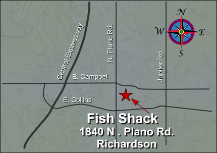 Fish Shack Map